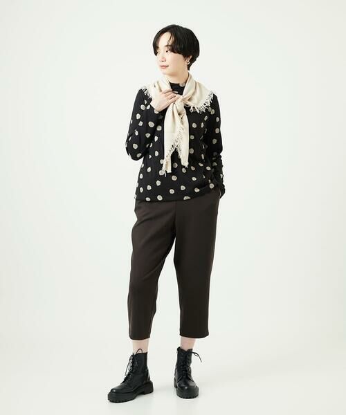 GIANNI LO GIUDICE / ジャンニ・ロ・ジュディチェ マフラー・ショール・スヌード・ストール | [洗える]トライアングルストール | 詳細12