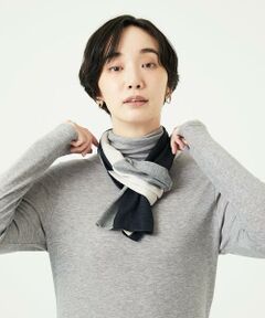 GIANNI LO GIUDICE / ジャンニ・ロ・ジュディチェ マフラー・ショール・スヌード・ストール | [洗える]カラーブロックストール