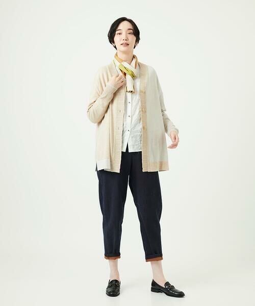 GIANNI LO GIUDICE / ジャンニ・ロ・ジュディチェ マフラー・ショール・スヌード・ストール | [洗える]カラーブロックストール | 詳細3