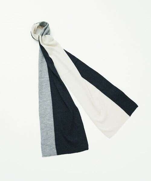 GIANNI LO GIUDICE / ジャンニ・ロ・ジュディチェ マフラー・ショール・スヌード・ストール | [洗える]カラーブロックストール | 詳細13