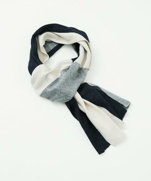 GIANNI LO GIUDICE / ジャンニ・ロ・ジュディチェ マフラー・ショール・スヌード・ストール | [洗える]カラーブロックストール | 詳細9