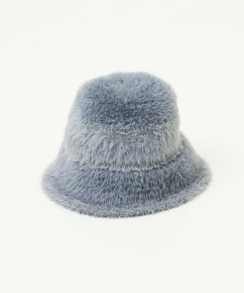 GIANNI LO GIUDICE/ジャンニ・ロ・ジュディチェ グラデシャギークロッシェハット ライトグレー F GIANNI LO GIUDICE/ジャンニ・ロ・ジュディチェ グラデシャギークロッシェハット ライトグレー F