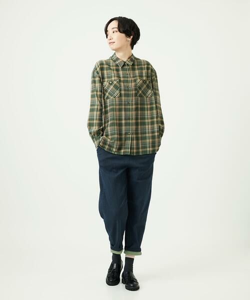 GIANNI LO GIUDICE / ジャンニ・ロ・ジュディチェ シャツ・ブラウス | 先染めチェックブラウス | 詳細11