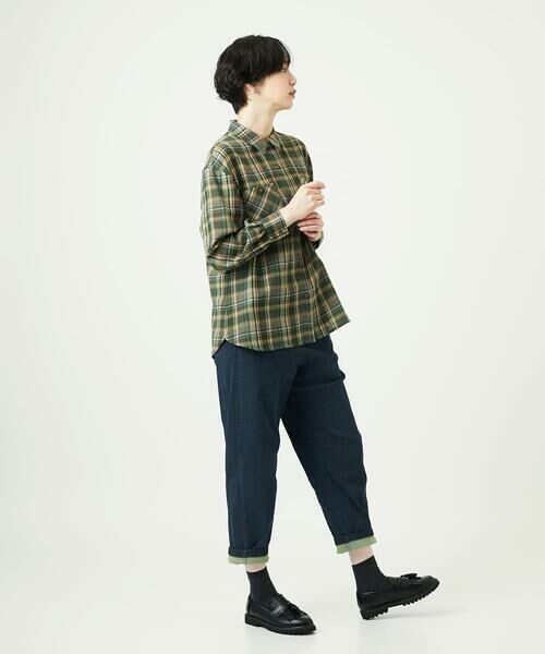 GIANNI LO GIUDICE / ジャンニ・ロ・ジュディチェ シャツ・ブラウス | 先染めチェックブラウス | 詳細12