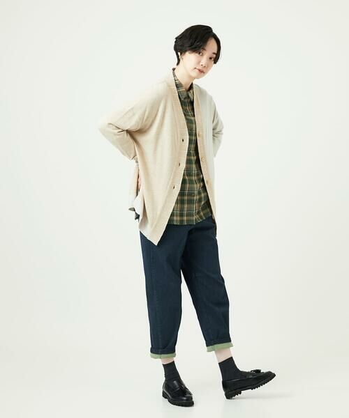 GIANNI LO GIUDICE / ジャンニ・ロ・ジュディチェ シャツ・ブラウス | 先染めチェックブラウス | 詳細15