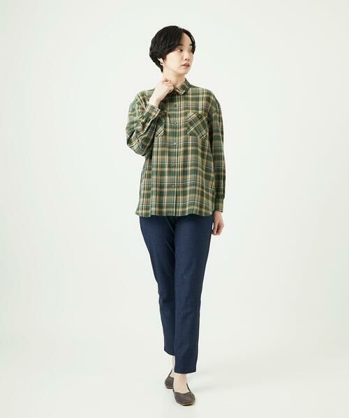 GIANNI LO GIUDICE / ジャンニ・ロ・ジュディチェ シャツ・ブラウス | 先染めチェックブラウス | 詳細16