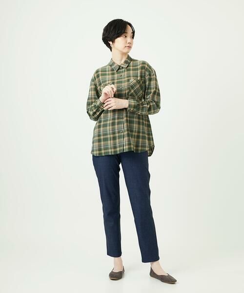 GIANNI LO GIUDICE / ジャンニ・ロ・ジュディチェ シャツ・ブラウス | 先染めチェックブラウス | 詳細17