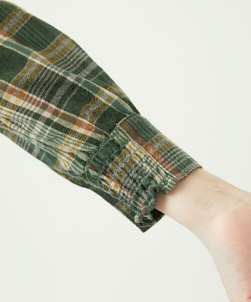 GIANNI LO GIUDICE / ジャンニ・ロ・ジュディチェ シャツ・ブラウス | 先染めチェックブラウス | 詳細8