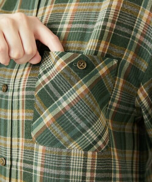 GIANNI LO GIUDICE / ジャンニ・ロ・ジュディチェ シャツ・ブラウス | 先染めチェックブラウス | 詳細9