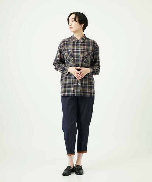 GIANNI LO GIUDICE / ジャンニ・ロ・ジュディチェ シャツ・ブラウス | 先染めチェックブラウス | 詳細27