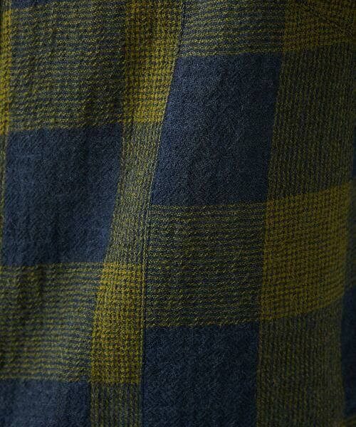 GIANNI LO GIUDICE / ジャンニ・ロ・ジュディチェ シャツ・ブラウス | [日本製]リファインガーゼブロックチェックブラウス | 詳細12