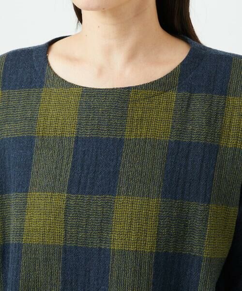 GIANNI LO GIUDICE / ジャンニ・ロ・ジュディチェ シャツ・ブラウス | [日本製]リファインガーゼブロックチェックプルオーバー | 詳細11