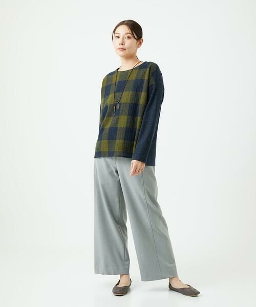 GIANNI LO GIUDICE / ジャンニ・ロ・ジュディチェ シャツ・ブラウス | [日本製]リファインガーゼブロックチェックプルオーバー | 詳細23