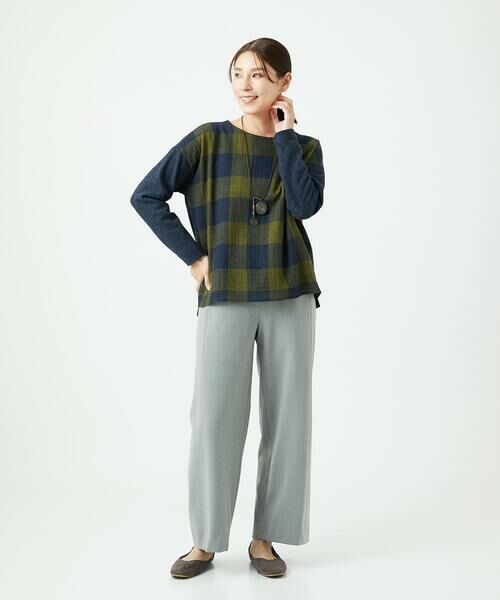 GIANNI LO GIUDICE / ジャンニ・ロ・ジュディチェ シャツ・ブラウス | [日本製]リファインガーゼブロックチェックプルオーバー | 詳細24