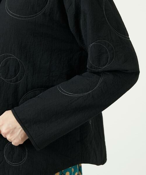 GIANNI LO GIUDICE / ジャンニ・ロ・ジュディチェ セットアップ | ドットキルトノーカラージャケット | 詳細18