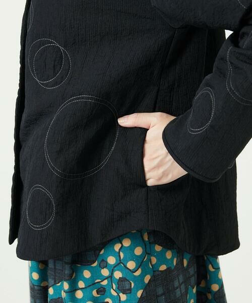 GIANNI LO GIUDICE / ジャンニ・ロ・ジュディチェ セットアップ | ドットキルトノーカラージャケット | 詳細20