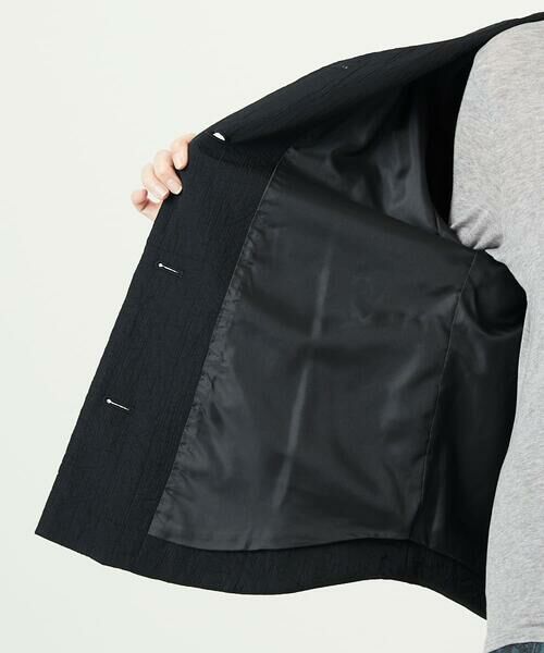 GIANNI LO GIUDICE / ジャンニ・ロ・ジュディチェ セットアップ | ドットキルトノーカラージャケット | 詳細21