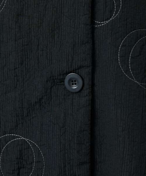 GIANNI LO GIUDICE / ジャンニ・ロ・ジュディチェ セットアップ | ドットキルトノーカラージャケット | 詳細22