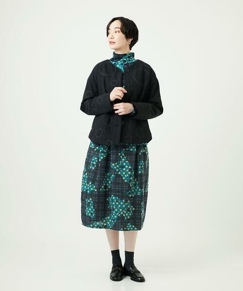 GIANNI LO GIUDICE / ジャンニ・ロ・ジュディチェ セットアップ | ドットキルトノーカラージャケット | 詳細27