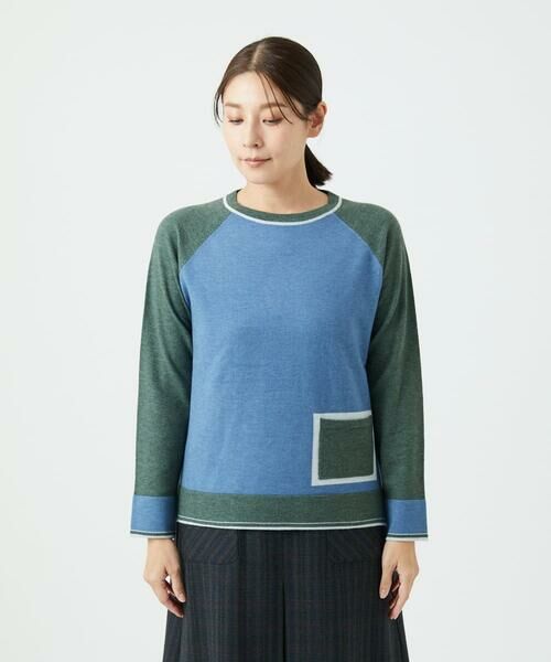 GIANNI LO GIUDICE / ジャンニ・ロ・ジュディチェ ニット・セーター | バイカラーポケットニット | 詳細17