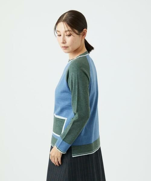 GIANNI LO GIUDICE / ジャンニ・ロ・ジュディチェ ニット・セーター | バイカラーポケットニット | 詳細18