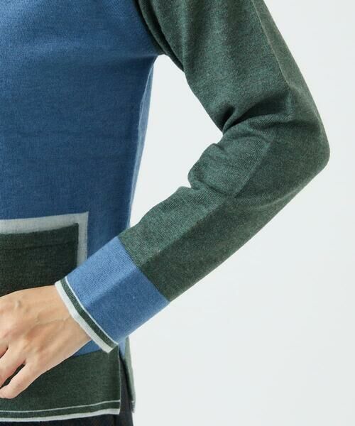 GIANNI LO GIUDICE / ジャンニ・ロ・ジュディチェ ニット・セーター | バイカラーポケットニット | 詳細21