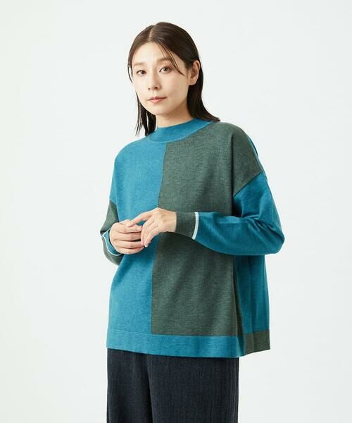 GIANNI LO GIUDICE / ジャンニ・ロ・ジュディチェ ニット・セーター | バイカラーニット | 詳細10