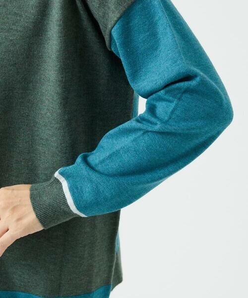 GIANNI LO GIUDICE / ジャンニ・ロ・ジュディチェ ニット・セーター | バイカラーニット | 詳細16