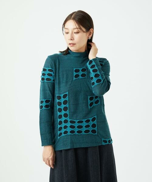 GIANNI LO GIUDICE / ジャンニ・ロ・ジュディチェ カットソー | [日本製]バースト水玉カットソー | 詳細1