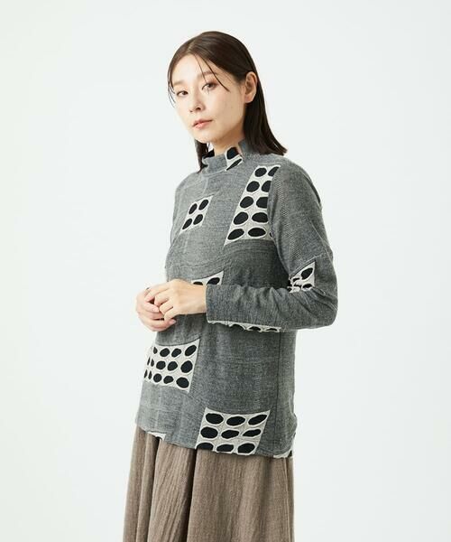 GIANNI LO GIUDICE / ジャンニ・ロ・ジュディチェ カットソー | [日本製]バースト水玉カットソー | 詳細5