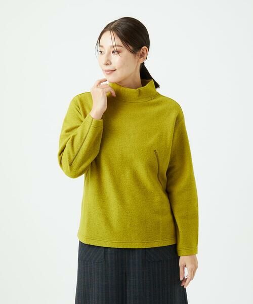 GIANNI LO GIUDICE / ジャンニ・ロ・ジュディチェ カットソー | [日本製]ウールマイクロループカットソー | 詳細1