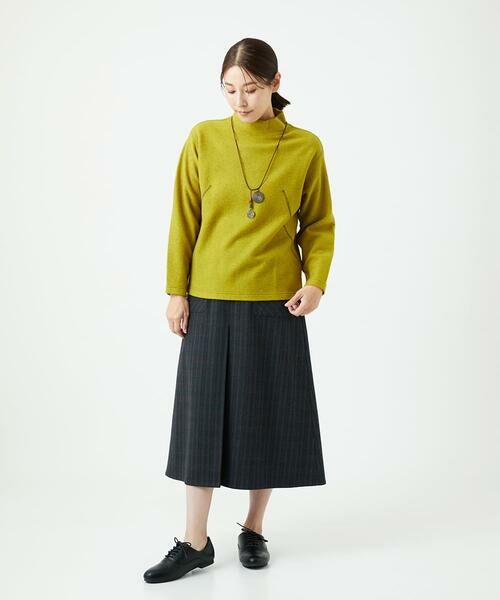 GIANNI LO GIUDICE / ジャンニ・ロ・ジュディチェ カットソー | [日本製]ウールマイクロループカットソー | 詳細2