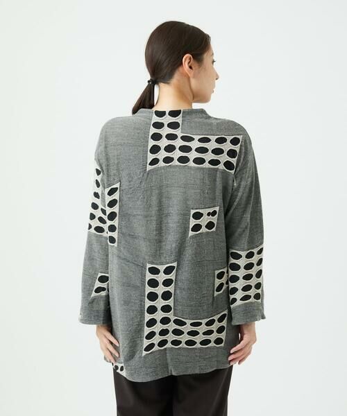 GIANNI LO GIUDICE / ジャンニ・ロ・ジュディチェ ロング・マキシ丈ワンピース | [日本製]バースト水玉チュニック | 詳細10