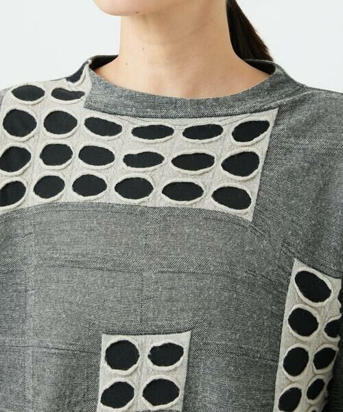 GIANNI LO GIUDICE / ジャンニ・ロ・ジュディチェ ロング・マキシ丈ワンピース | [日本製]バースト水玉チュニック | 詳細11