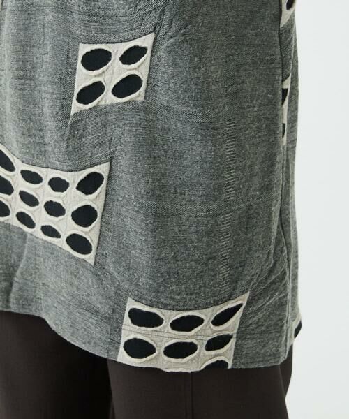 GIANNI LO GIUDICE / ジャンニ・ロ・ジュディチェ ロング・マキシ丈ワンピース | [日本製]バースト水玉チュニック | 詳細13