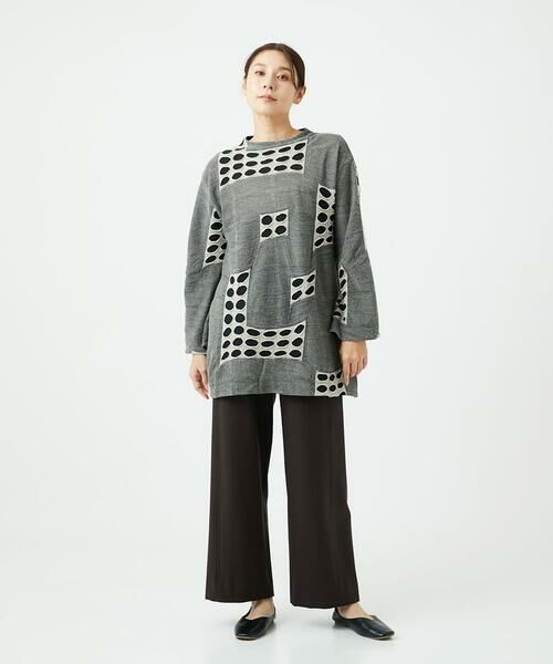 GIANNI LO GIUDICE / ジャンニ・ロ・ジュディチェ ロング・マキシ丈ワンピース | [日本製]バースト水玉チュニック | 詳細16