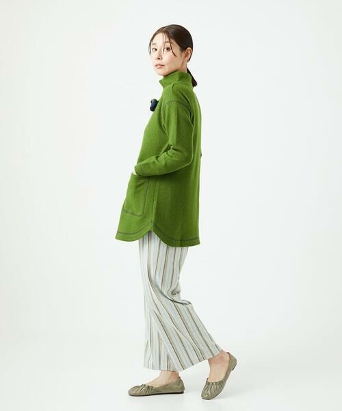 GIANNI LO GIUDICE / ジャンニ・ロ・ジュディチェ チュニック | [日本製]ウールマイクロループチュニック | 詳細3