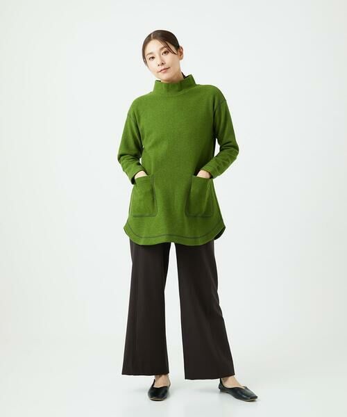 GIANNI LO GIUDICE / ジャンニ・ロ・ジュディチェ チュニック | [日本製]ウールマイクロループチュニック | 詳細5