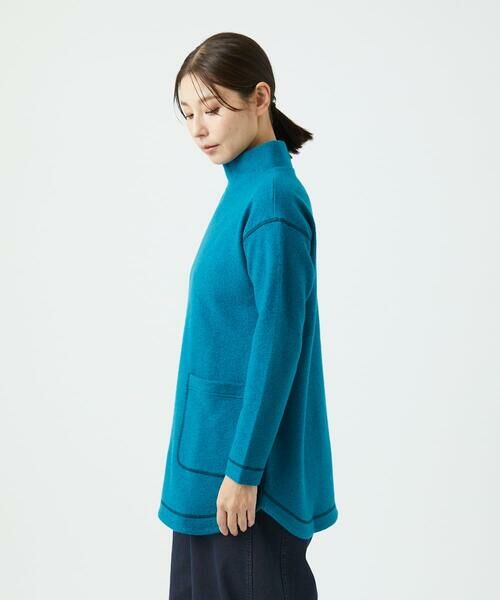 GIANNI LO GIUDICE / ジャンニ・ロ・ジュディチェ チュニック | [日本製]ウールマイクロループチュニック | 詳細10