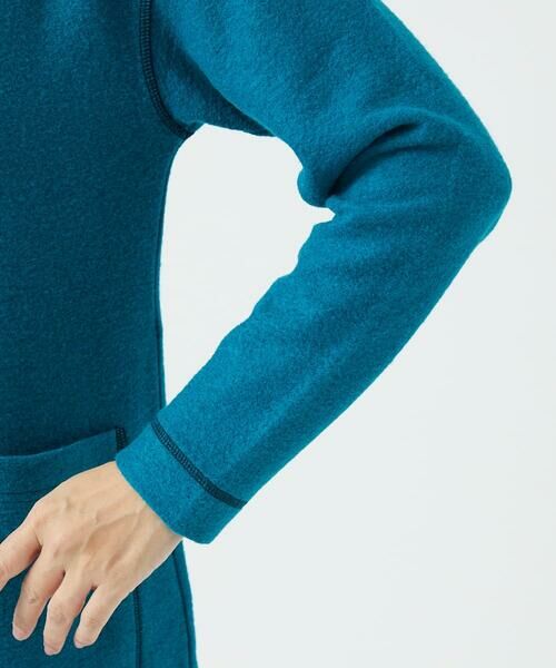 GIANNI LO GIUDICE / ジャンニ・ロ・ジュディチェ チュニック | [日本製]ウールマイクロループチュニック | 詳細13