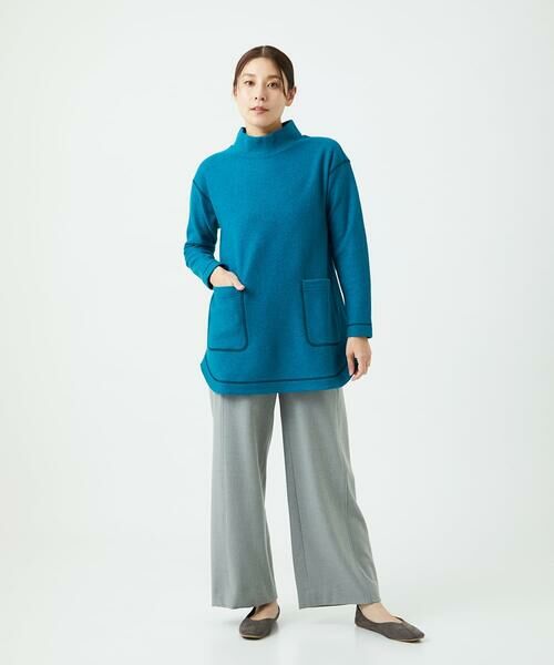 GIANNI LO GIUDICE / ジャンニ・ロ・ジュディチェ チュニック | [日本製]ウールマイクロループチュニック | 詳細19