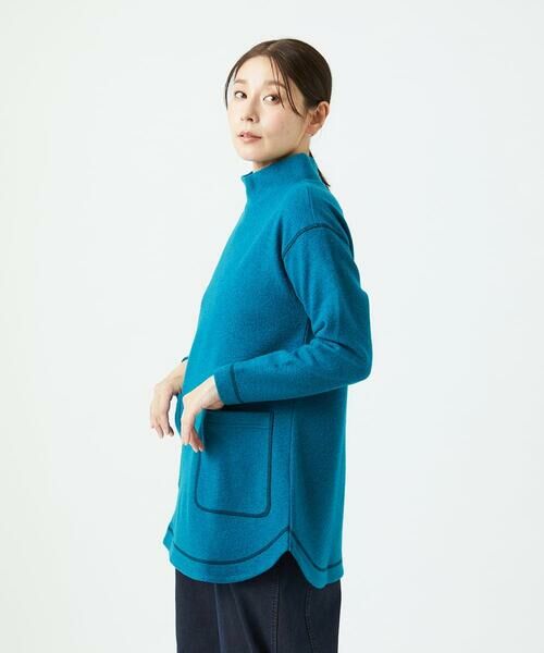 GIANNI LO GIUDICE / ジャンニ・ロ・ジュディチェ チュニック | [日本製]ウールマイクロループチュニック | 詳細8
