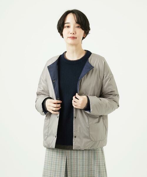 GIANNI LO GIUDICE / ジャンニ・ロ・ジュディチェ ダウンジャケット・ベスト | ソフトタフタリバーシブルダウン　 | 詳細10