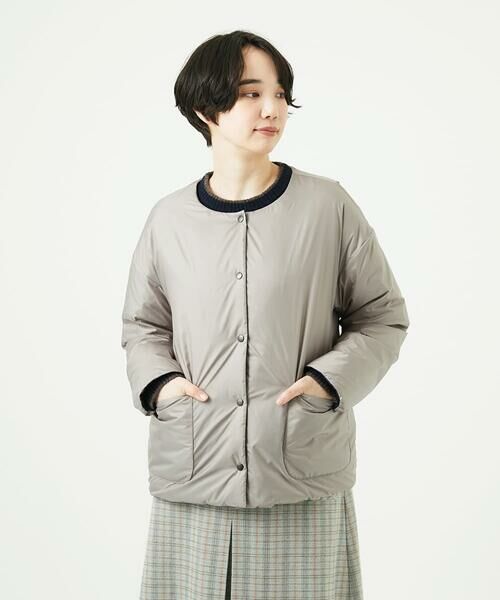 GIANNI LO GIUDICE / ジャンニ・ロ・ジュディチェ ダウンジャケット・ベスト | ソフトタフタリバーシブルダウン　 | 詳細12