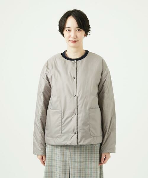 GIANNI LO GIUDICE / ジャンニ・ロ・ジュディチェ ダウンジャケット・ベスト | ソフトタフタリバーシブルダウン　 | 詳細14