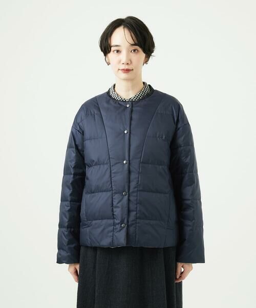 GIANNI LO GIUDICE / ジャンニ・ロ・ジュディチェ ダウンジャケット・ベスト | ソフトタフタリバーシブルダウン　 | 詳細2