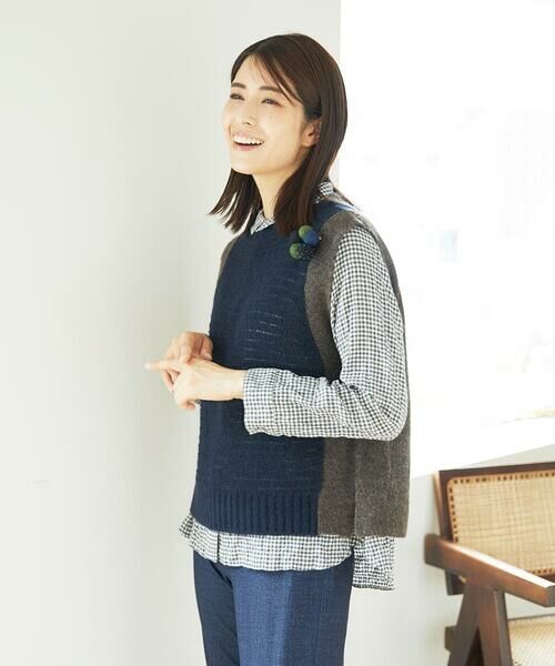 GIANNI LO GIUDICE / ジャンニ・ロ・ジュディチェ ベスト | [洗える]ＭＥＥＴニットベスト | 詳細14