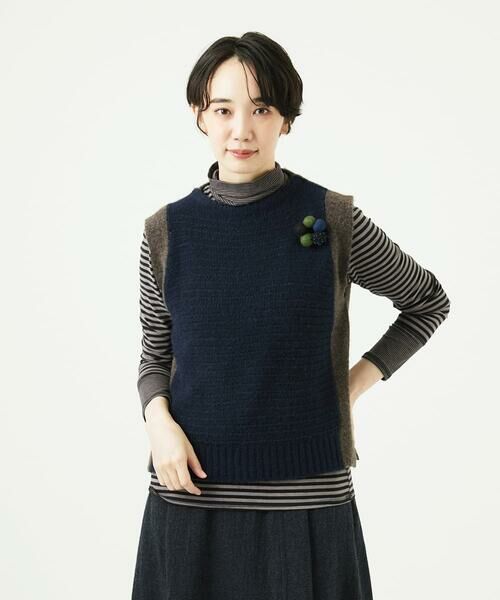 GIANNI LO GIUDICE / ジャンニ・ロ・ジュディチェ ベスト | [洗える]ＭＥＥＴニットベスト | 詳細15