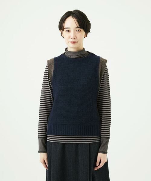 GIANNI LO GIUDICE / ジャンニ・ロ・ジュディチェ ベスト | [洗える]ＭＥＥＴニットベスト | 詳細17