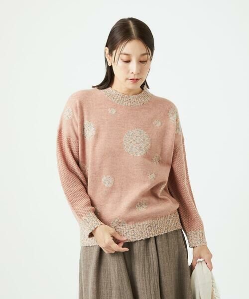 GIANNI LO GIUDICE / ジャンニ・ロ・ジュディチェ ニット・セーター | [洗える]ドットインターシャニット | 詳細3